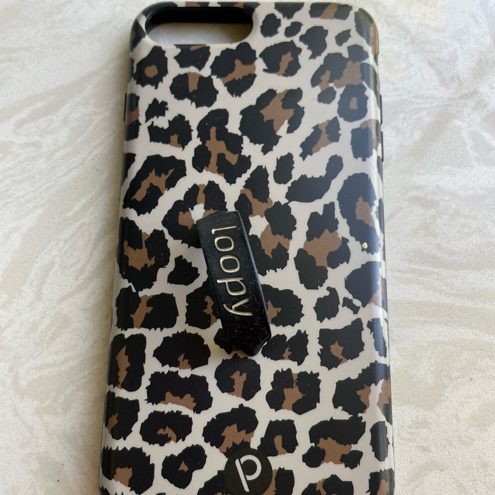 Leopard Loopy Phone Case for iPhone 7/8 Plus